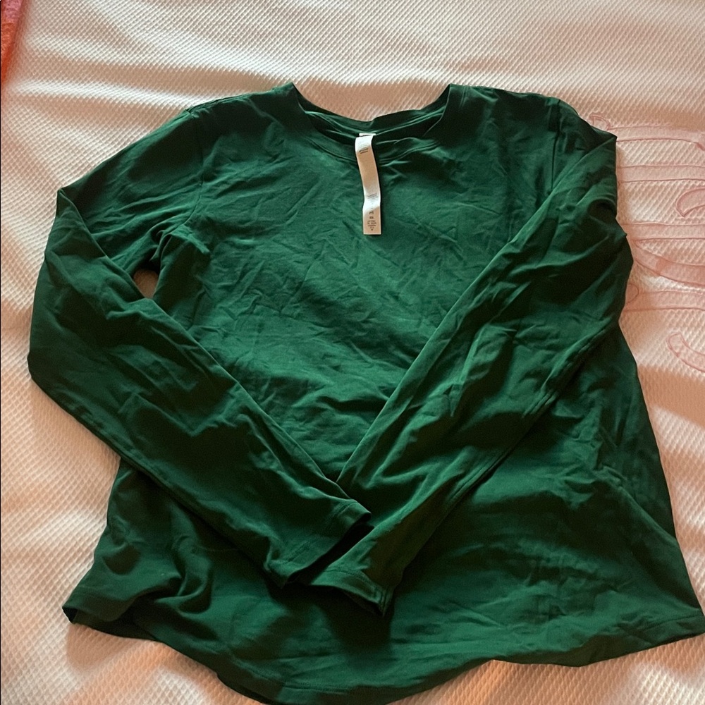 Lululemon Green Long Sleeve Top